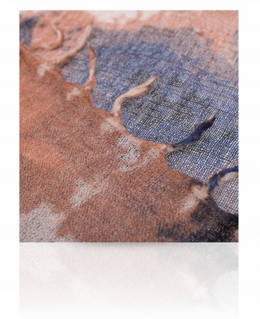 Палантин Женский W-CN.BIG.FLOWER/GREEN